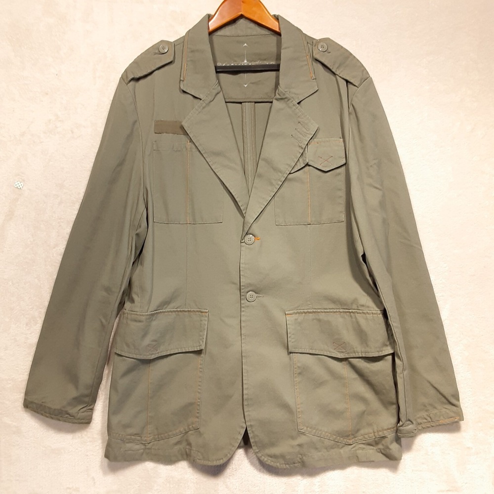 Positano Womans Trench Coat Sz.XL/Green/Single Vent/Style# MJ126-125
